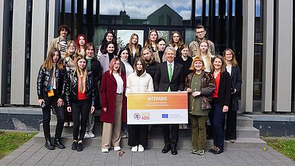 18 ukrainische Studierende besuchen die OTH Amberg-Weiden