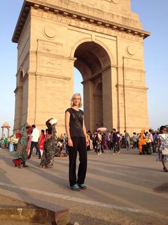 vor dem India Gate