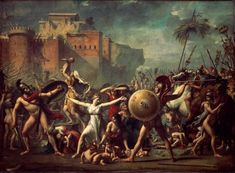 Kampf der Sabiner und Römer