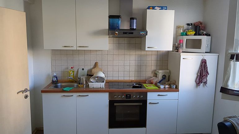Kitchen With all the appliances