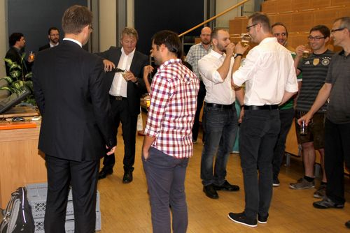 Bierverkostung im Siemens Innovatorium 