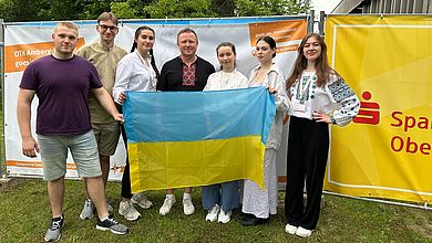 Auch die Ukraine war am International Day an der OTH Amberg-Weiden vertreten