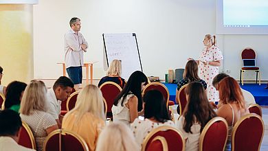 Präsentation der Ergebnisse mit anschließender Diskussion