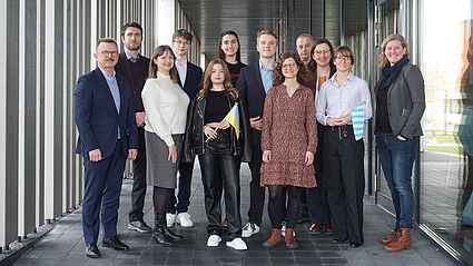 Mit dem Projekt UAre@OTHAW förderte die OTH Amberg-Weiden Studierende aus der Ukraine