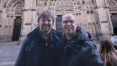 Prof. Dr. Matthias Lederer und Ing. Petr Fanta, Ph.D. organisierten das interkulturelle Projekt