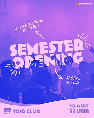 Opening Party Plakat Opening Party Plakat