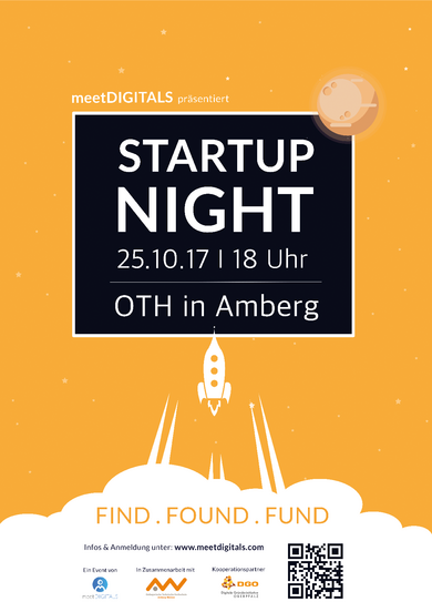 Plakat Startup-Night