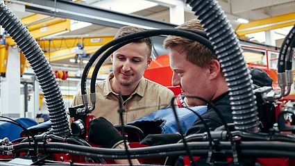 Bereits im Wintersemester durften Studierende ein Projekt direkt bei HORSCH umsetzen